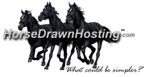 HorseDrawnHosting.com: What could be simpler?